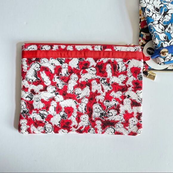 Carolina Herrera Neiman Marcus Travel Cosmetic Bag - Picture 4 of 5